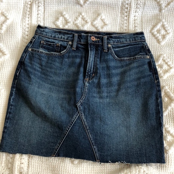 Silver Jeans Co. Women's Frisco High Rise Mini skirt Size 6 - Picture 1 of 6